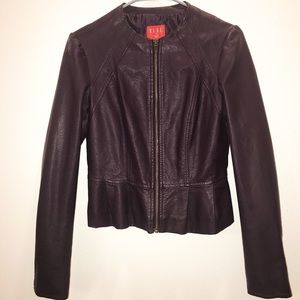 Deep Purple Peplum Jacket